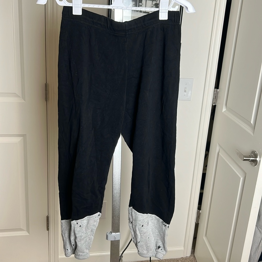 Michael Lauren Two Tone Distressed Jogger